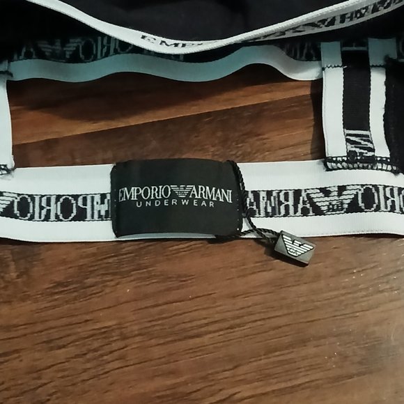Emporio Armani Visibly Cotton Bralette *never worn* - Picture 5 of 8